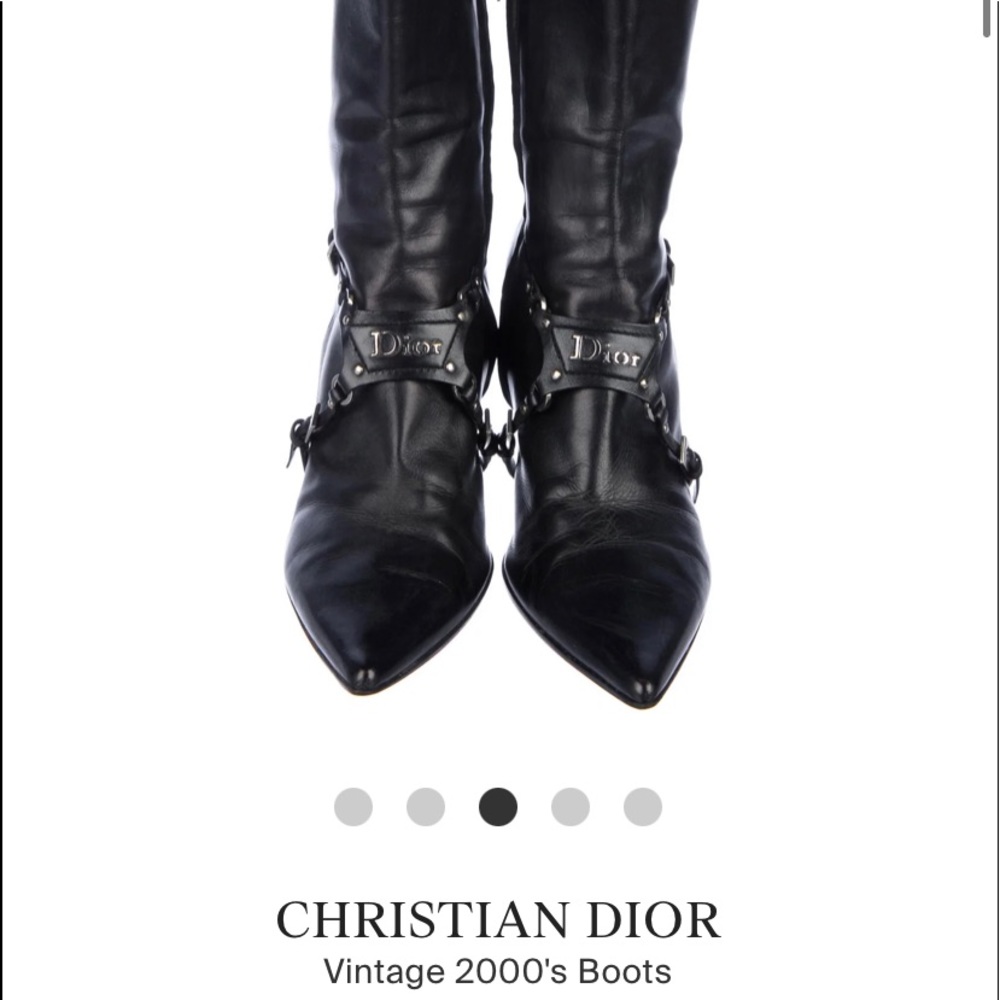 Christian Dior Vintage Ankle Boots